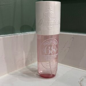 Sol de Janeiro Pink Body Mist with White Cap
